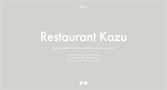 Desktop Screenshot of kazumontreal.com